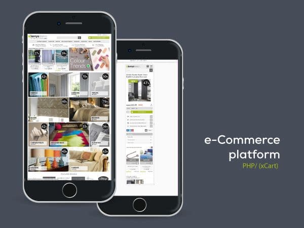 e-Commerce Platform for Terry's Fabrics