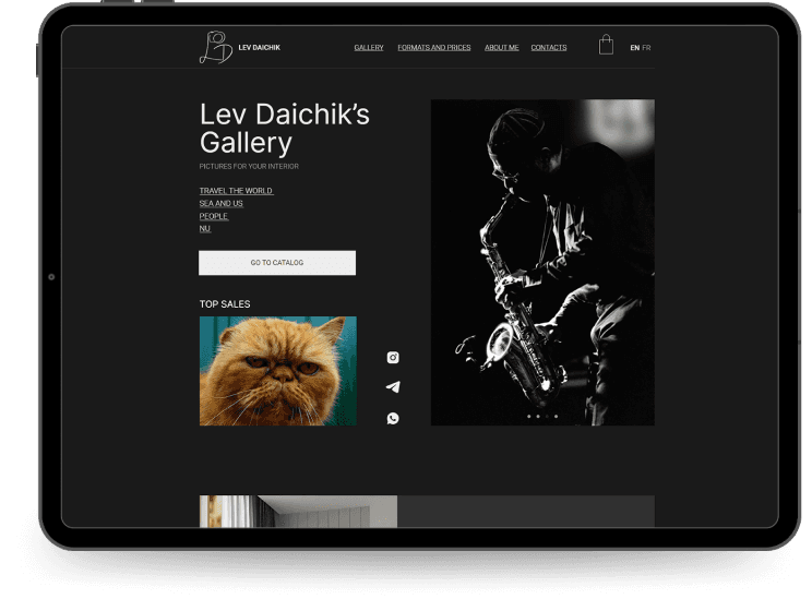 SHOP. LEV DAICHUK\'S GALLERY