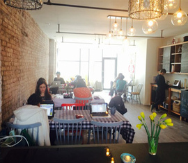 Co-working at St. Lydia's