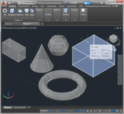 Скриншот AutoCAD