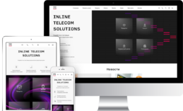 Разработка сайта для Inline Telecom Solutions