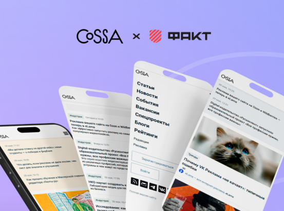 Комплексная техническая поддержка портала Cossa