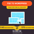 PSD to WordPress