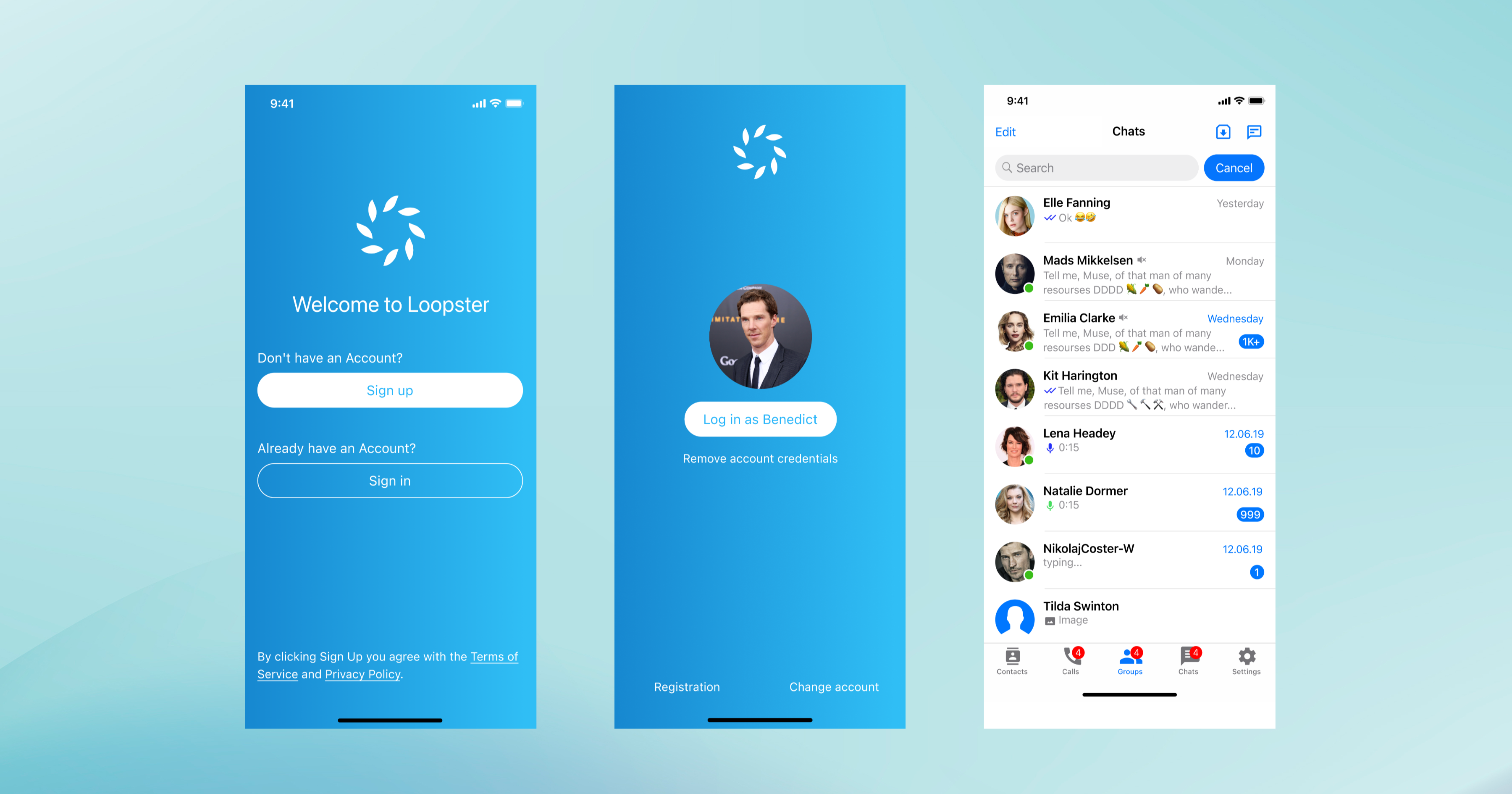 Мессенджер для общения и работы
