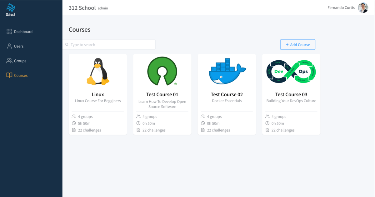 EdTech-платформа для школы DevOps