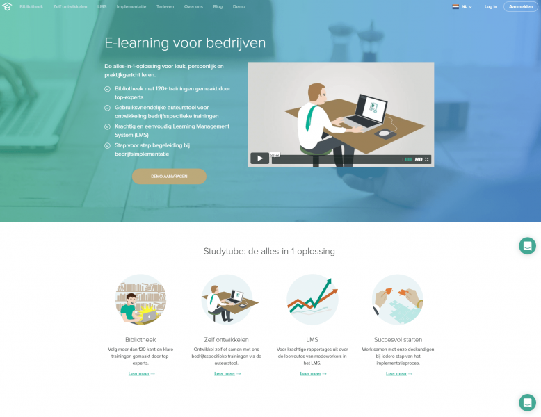 Studytube E-learning Platform