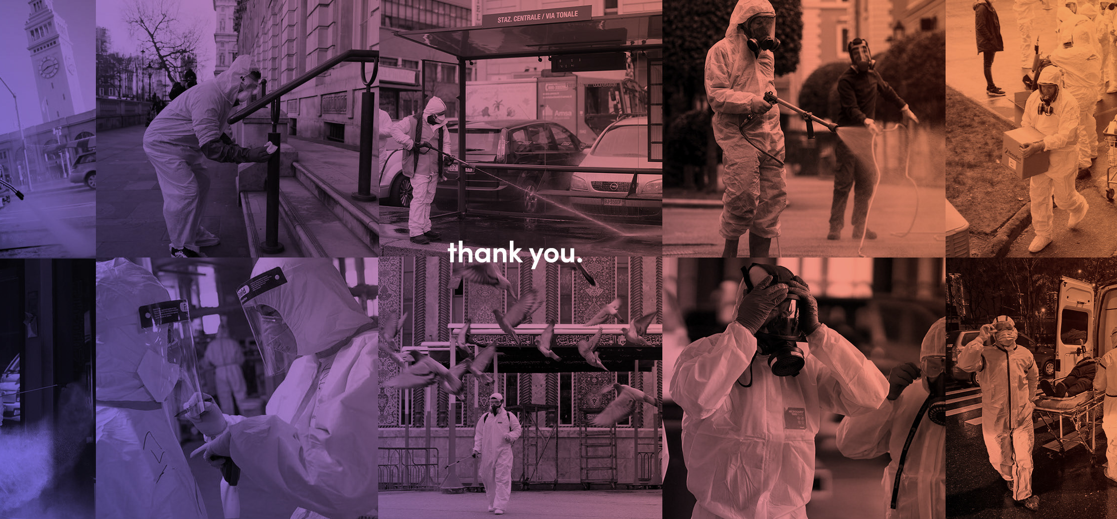 Thank you to those who care | Ad in support of Europe