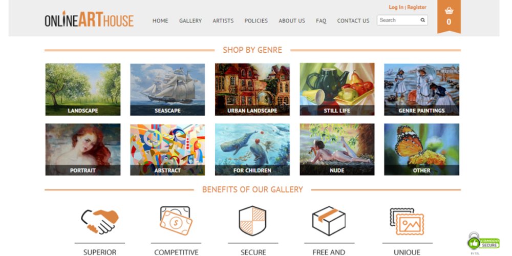 Американский маркетплейс Onlinearthouse